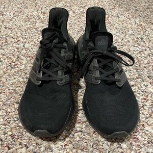 Adidas Black Ultraboosts Size 10